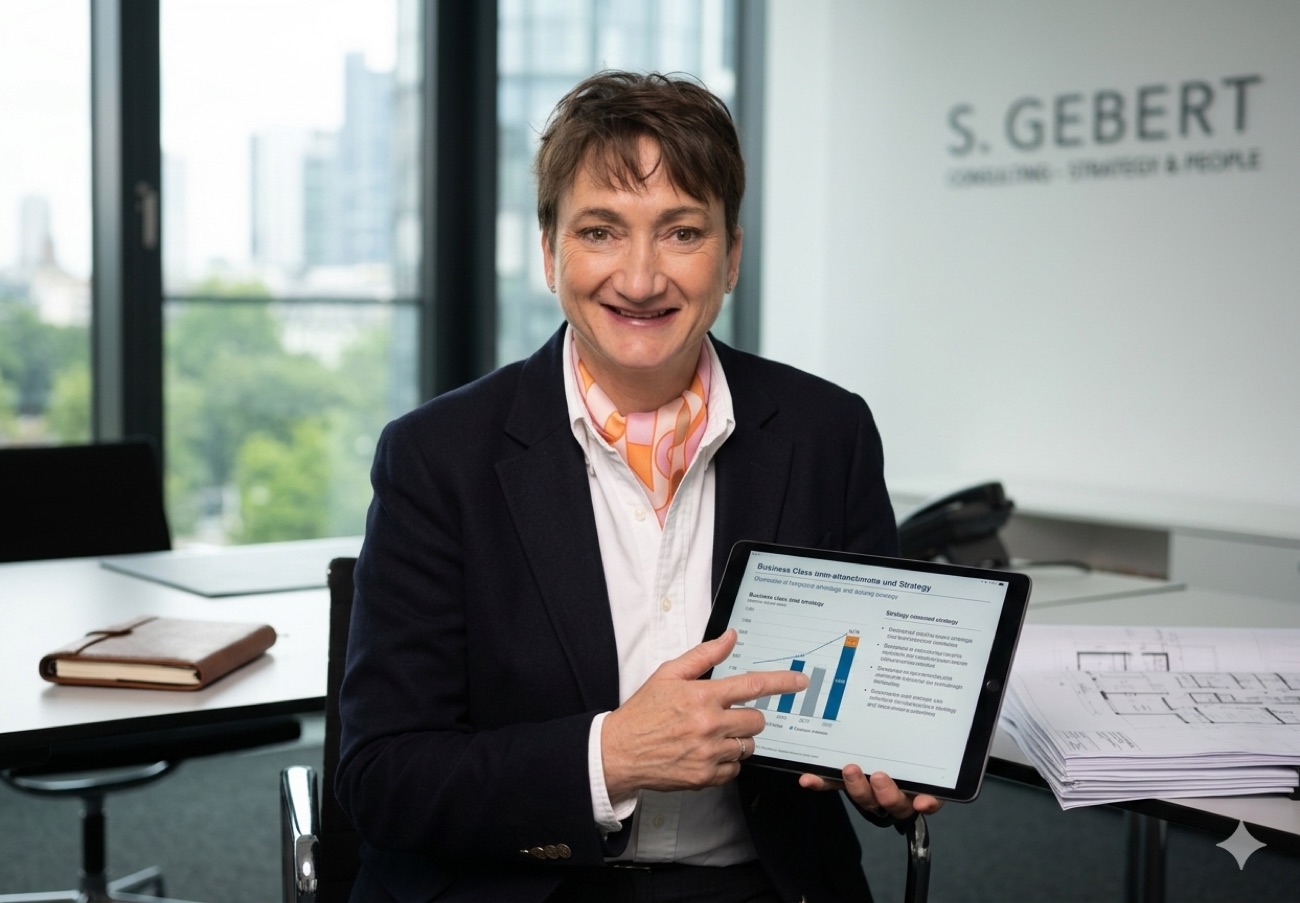 Sabine Gebert bei der digitalen Auswertung – Gastronomieberatung Mannheim mit Struktur und Zahlen